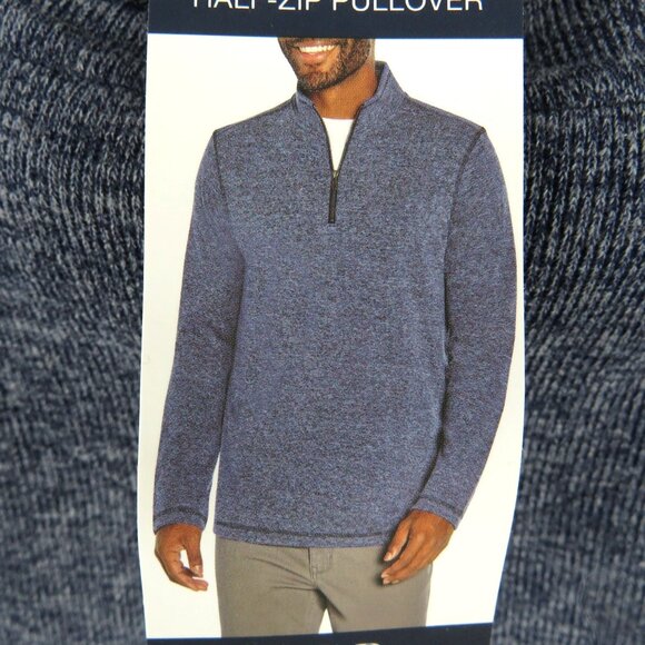 Gap Men's Midnight Blue Half-Zip Pullover Sweater XS Soft & Stylish NWT $59.95 - Picture 7 of 7